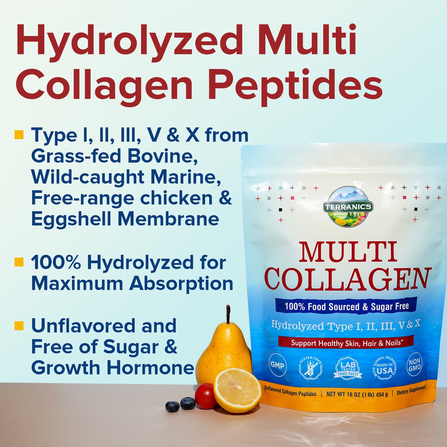 Multi Collagen Powder 1lb