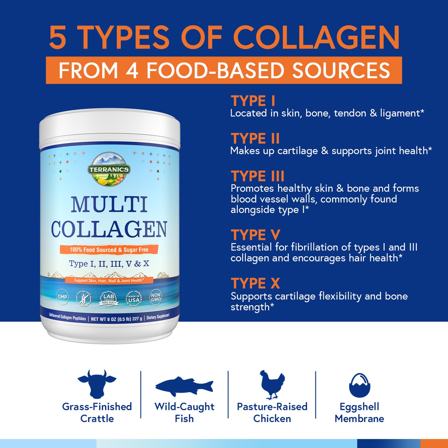 Multi Collagen Powder 0.5lb