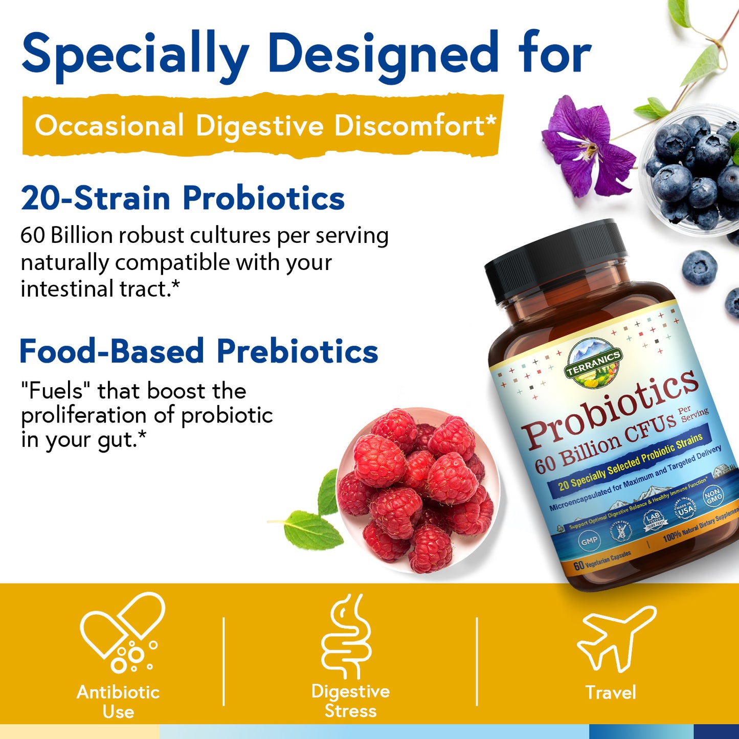 Probiotic 60 Billion CFUs