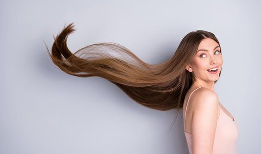healthy, lustrous hair