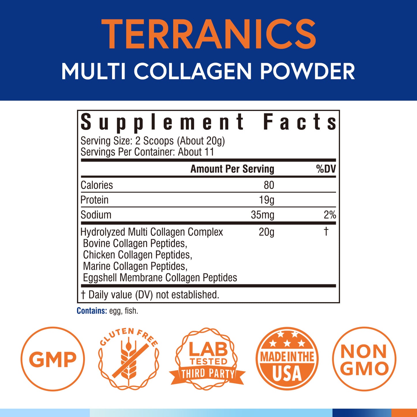 Multi Collagen Powder 0.5lb
