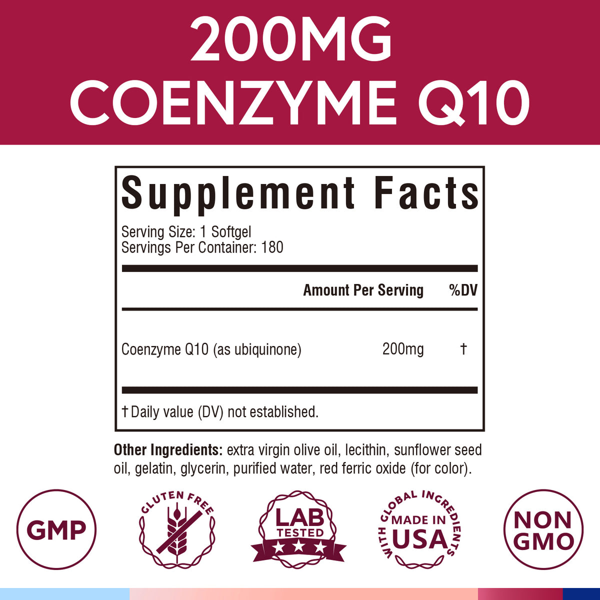 CoQ10 200 mg Softgel