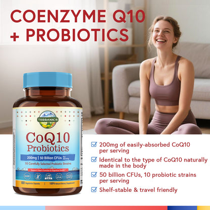 CoQ10 with Probiotics