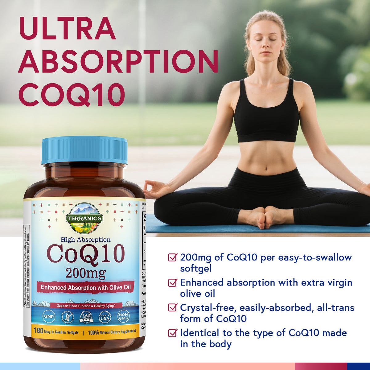 CoQ10 200 mg Softgel