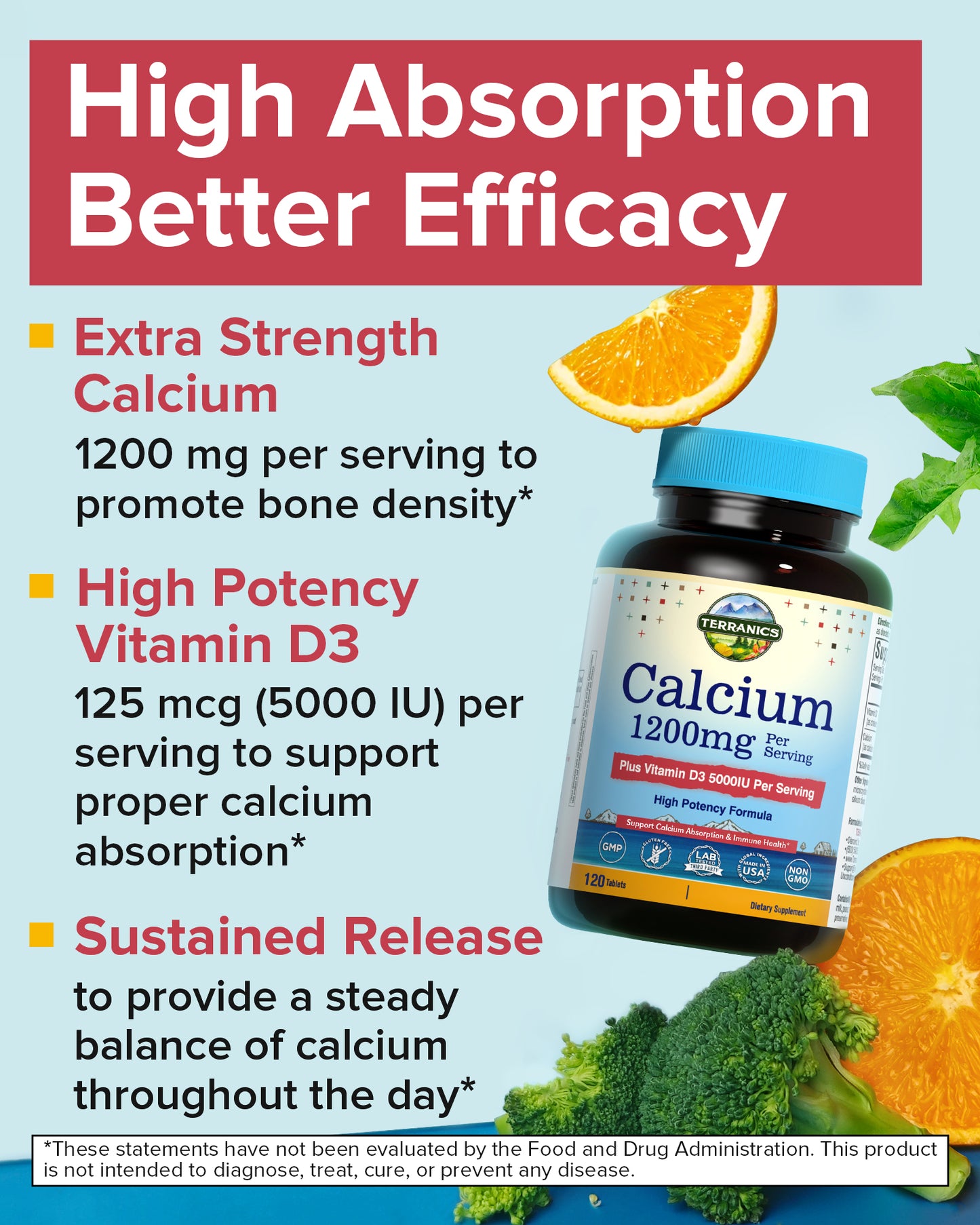 Calcium 1200mg with Vitamin D3