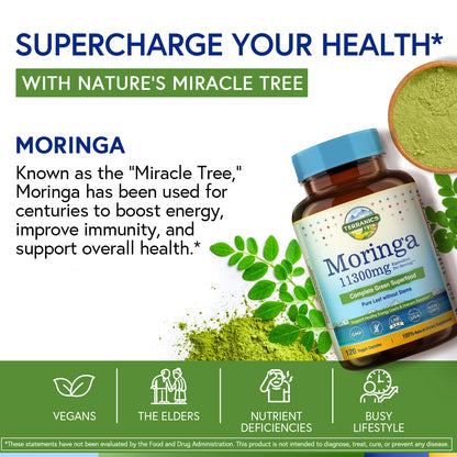 Moringa 11000mg 120 Capsules
