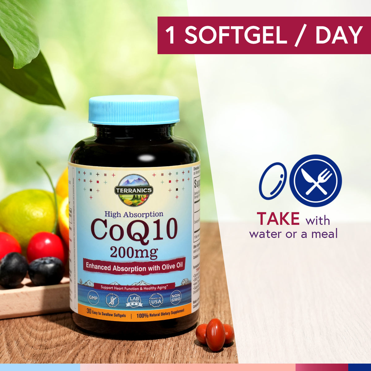 CoQ10 200 mg Softgel