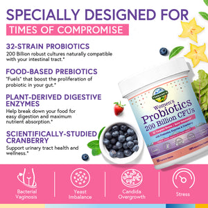 Women's Probiotic 200 Billion CFUs